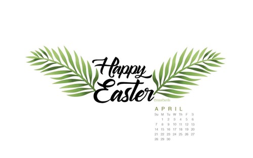 April 2019 - Happy Easter	