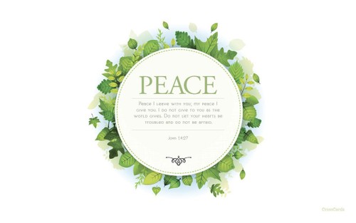 Peace I Leave You With - John 14:27