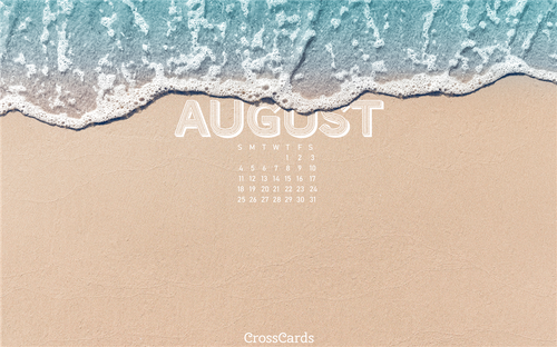 August 2019 - Beach waves