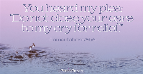 Lamentations 3:56