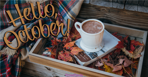Hello October!  ecard, online card