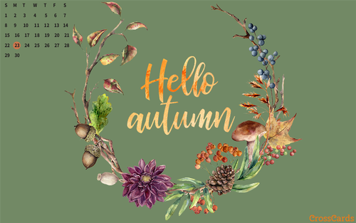 September 2019 - Hello Autumn