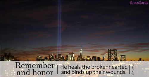 September 11, 2001: Remember and Honor ecard, online card