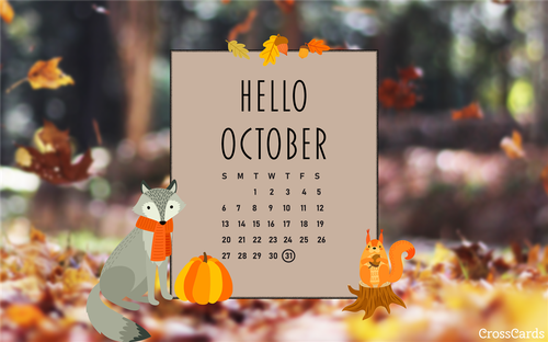 October 2019 - Hello October