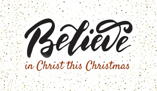 This Christmas, Believe! 