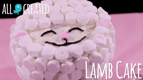 Lamb of God Easter Cake is SO Cute and Easy! 
