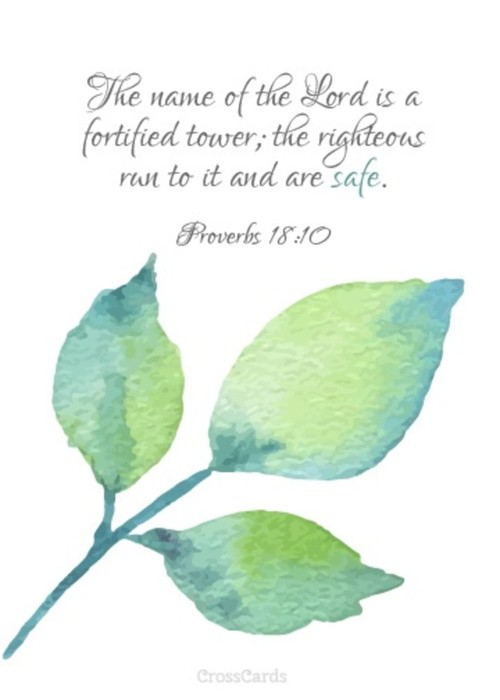 The Name of the Lord is a Fortified Tower
