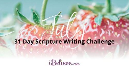 July Scripture Writing Guide	