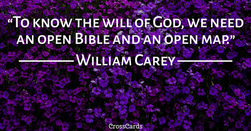 An Open Bible and an Open Map