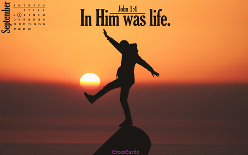 September 2020 - In Him Is Life