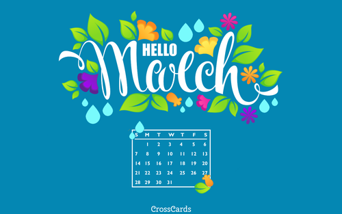 March 2021 - Hello March!