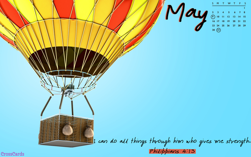 May 2021 - I Can Do All Things