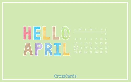 April 2022 - Hello April!