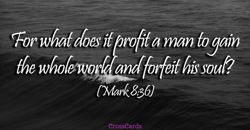 Mark 8:36