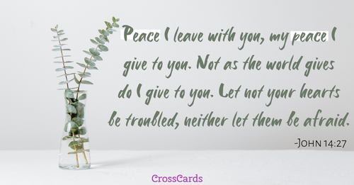 John 14:27 - Peace