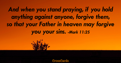 Mark 11:25