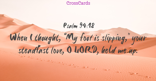 Psalm 94:18