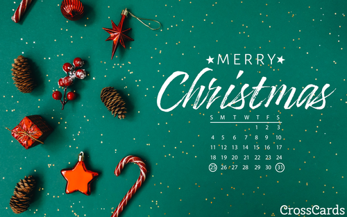 December 2023 Calendar Desktop Wallpaper | EntheosWeb