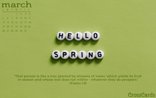 March 2023 - Hello Spring