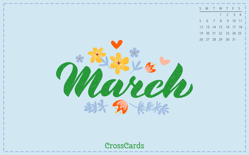march backgrounds