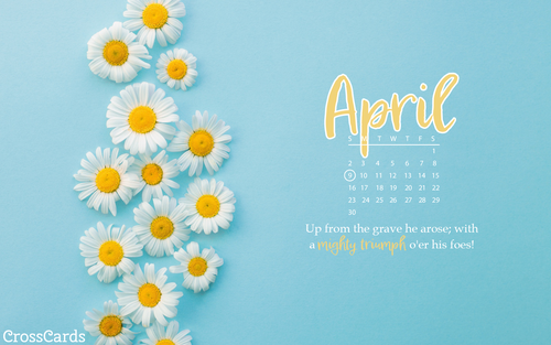 Beautiful April Desktop & Mobile Wallpaper - Free Backgrounds