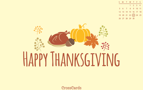 November 2023 - Thanksgiving