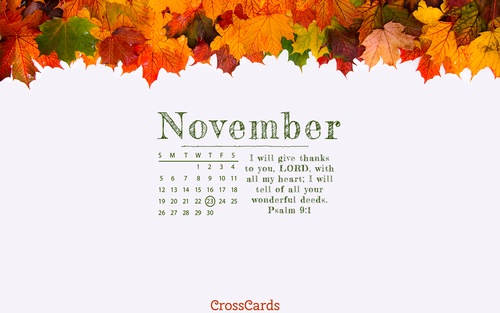 November 2023 - Fall Colors