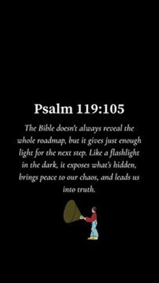 Like a flashlight in the dark.