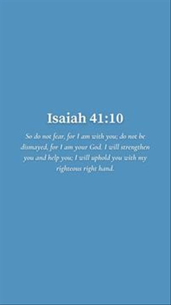 Isaiah 41:10