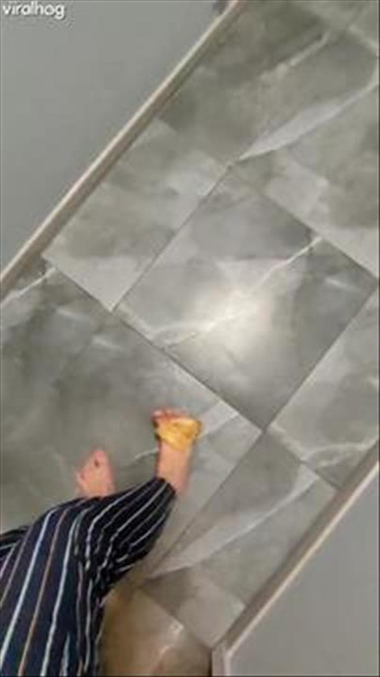 Fancy Footwork Saves Breakfast