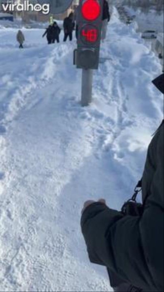  Snow Piled High in Russia