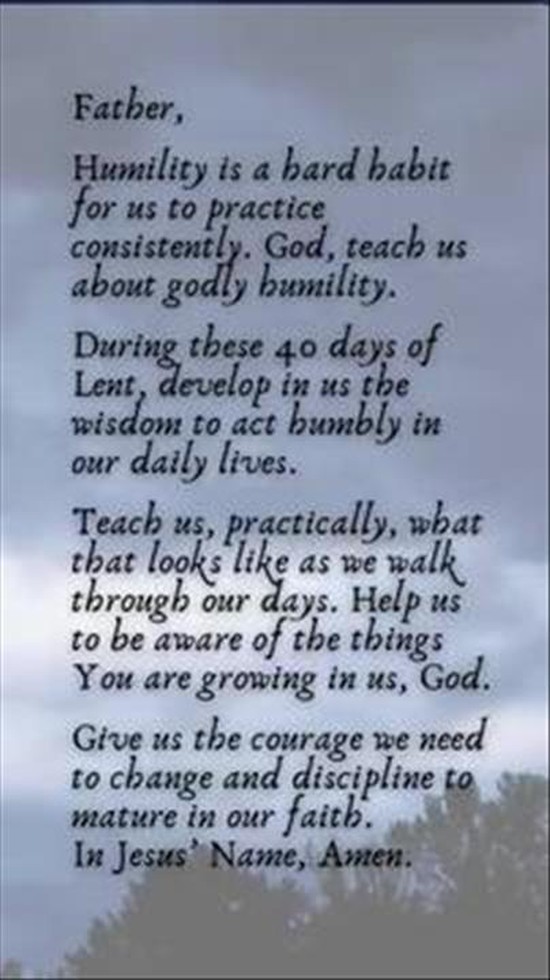 Praying the Power of God’s Word during Lent: 1 Peter 5:6