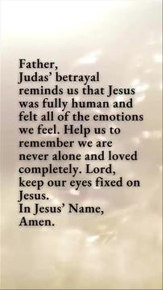 Praying the Power of God’s Word during Lent: Luke 22:4