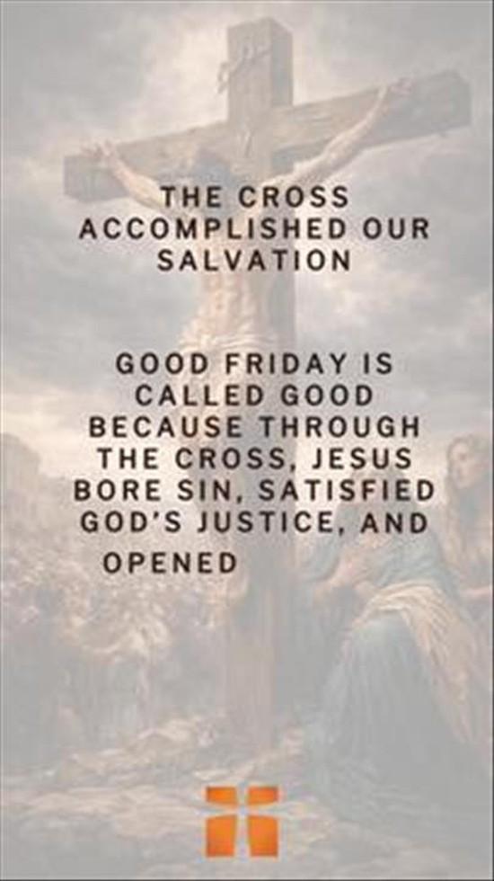 Good Friday isn’t just something we remember—it’s something we enter into.