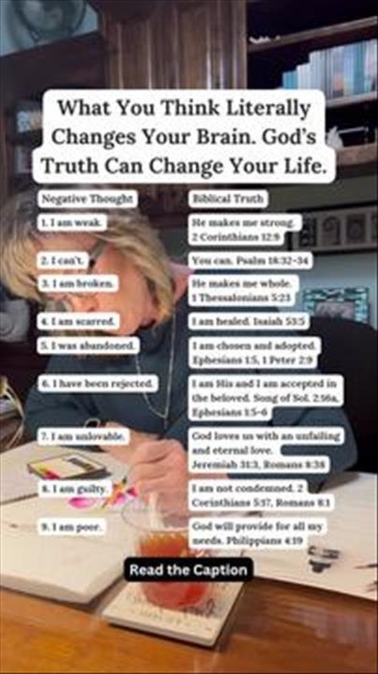 What You Think Literally Changes Your Brain God's Truth Can Change Your Life
