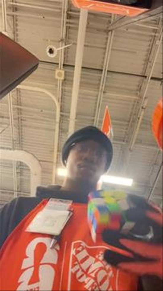 Associate Speed Solves Rubik's Cube