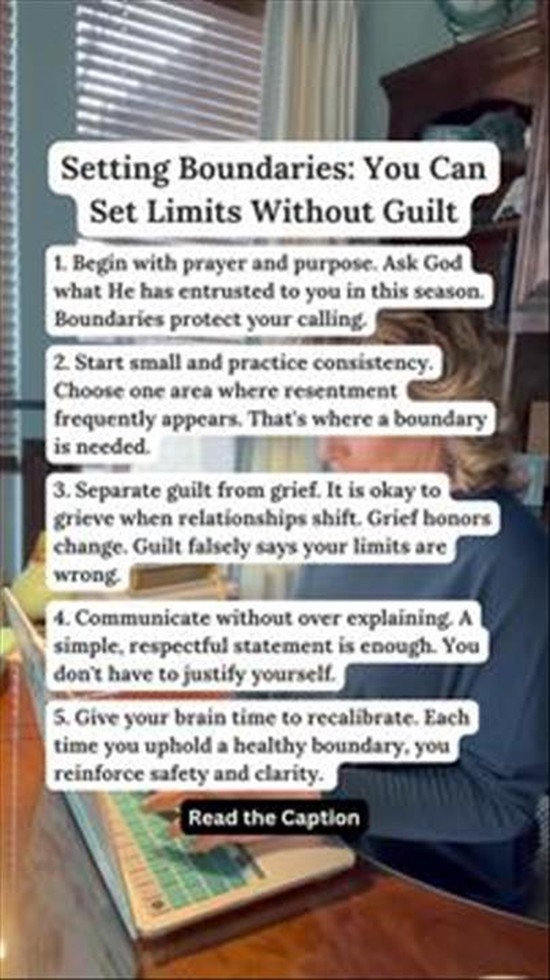 Setting Boundaries: You Can Set Limits Without Guilt