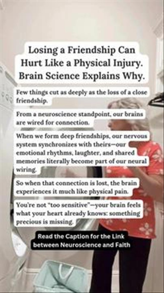 Losing a Friendship Can Hurt Like a Physical Injury. Brain Science Explains Why.