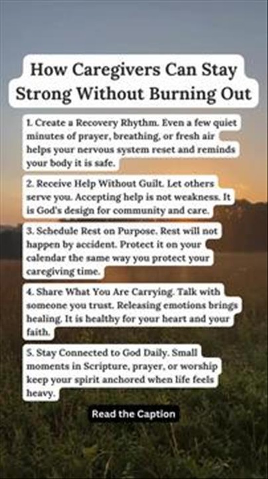 How Caregivers Can Stay Strong without Burning Out