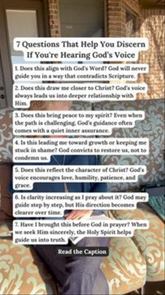 7 Questions That Help You Discern If You're Hearing God's Voice