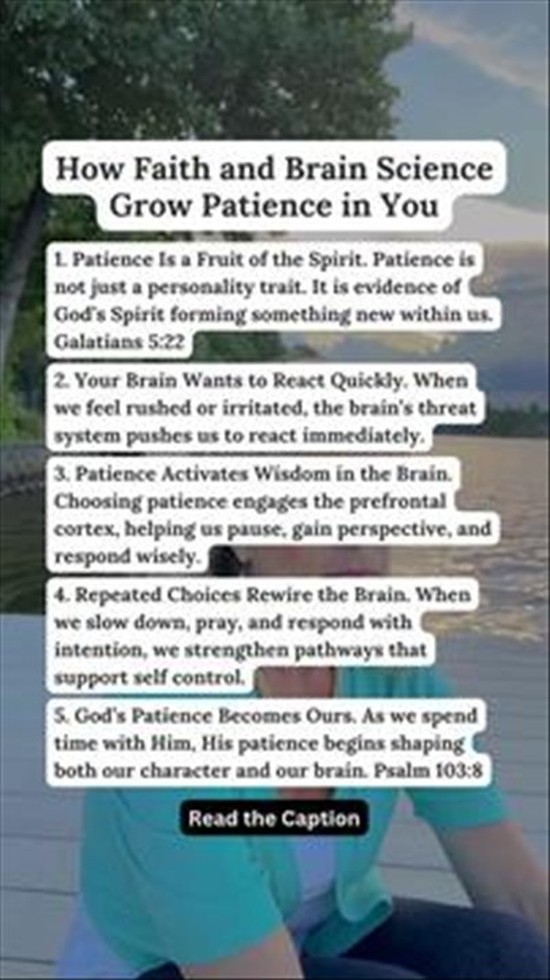 How Faith and Brain Science Grow Patience in You