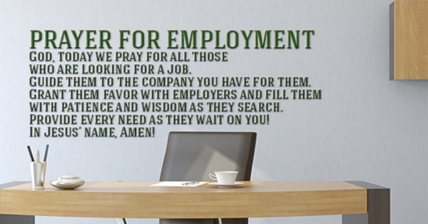Prayer to Get a Job You Applied For