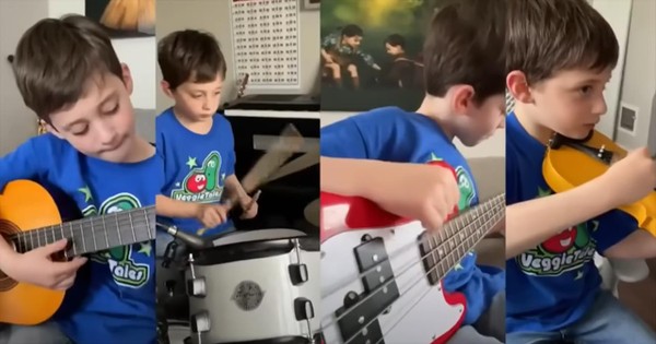 8-Year-Old Prodigy Wows With Incredible Musical Skills