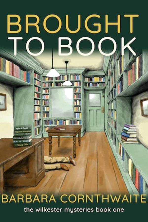 cover for brought to book by Barbara Cornthwaite, christian mystery authors