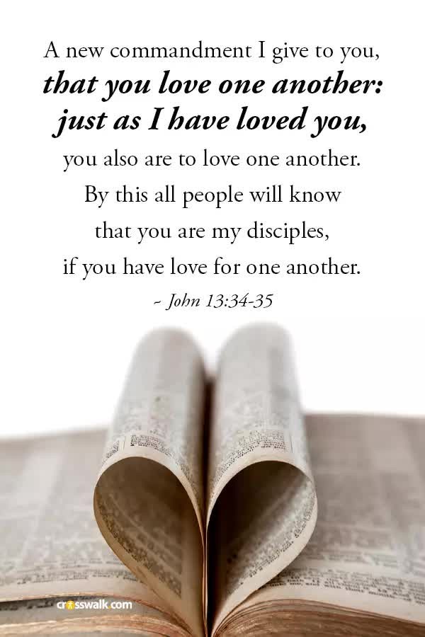 John 13:34-35