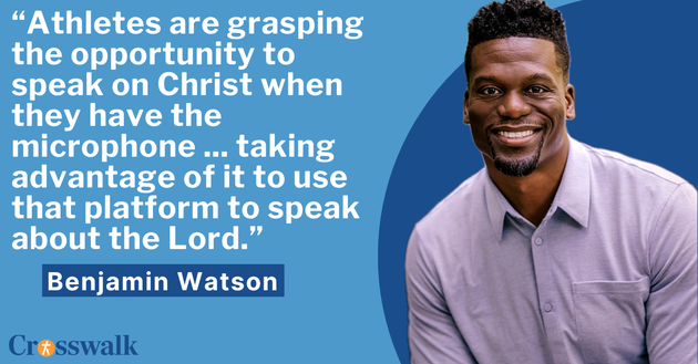 Benjamin Watson Reveals Why Today’s Athletes Aren’t Afraid to Talk about Christ