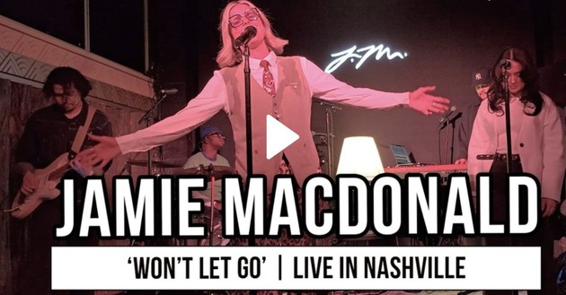 Jamie MacDonald Performs 'Won’t Let Go' Live at Nashville Album Release Party