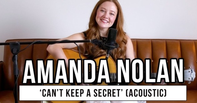 Amanda Nolan Performs 'Can’t Keep A Secret' Acoustic