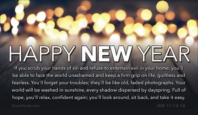 New Year's Bible Verses