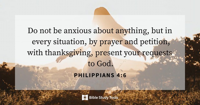 Worry and Anxiety Bible Verses